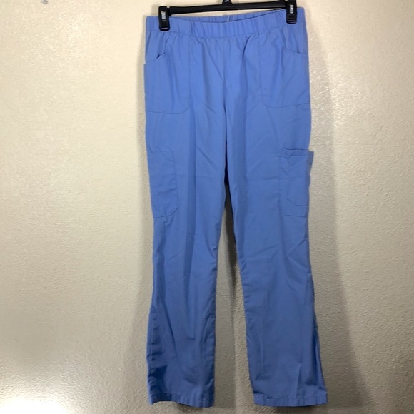 FSH Nurse Scrubs Pants Blue M Reg - Picture 1 of 8